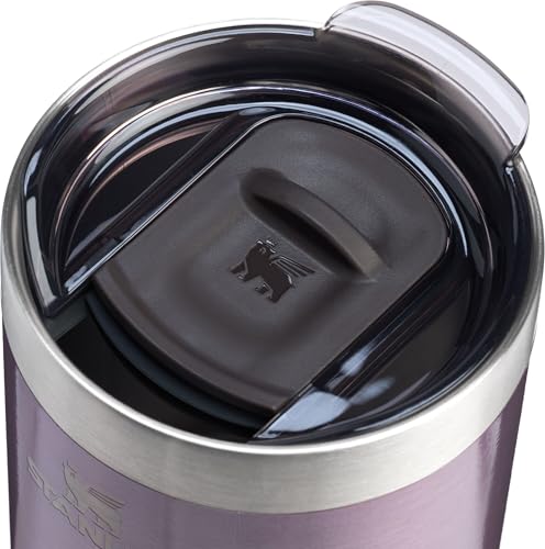 Image of STANLEY Everyday Camp Cup 12 oz | Drink Through Lid | Cup for Coffee, Tea and Drinks | Insulated Stainless Steel | BPA-Free | Wisteria Shine