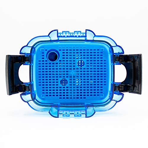 Penn Plax Cascade CCF3UL Canister Filter For Large Aquariums and Fish Tanks - Up To 100 Gallons, Filters 265 GPH,Blue