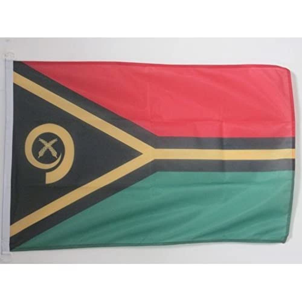 AZ FLAG - Drapeau Mayotte - 90x60 cm - Drapeau Mahorais - France 100% Polyester Avec Fourreau et Cordelette - Pavillon 50 g