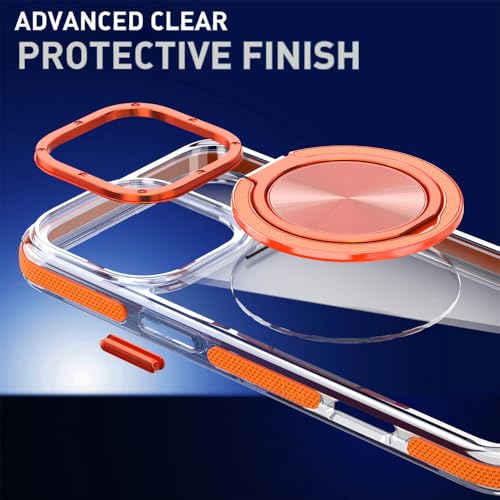 Coque magnétique rotative 360 iPhone 13 Pro Max avec protection objectif - 6