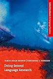Doing Second Language Research (Oxford Handbooks for Language Teachers Series)