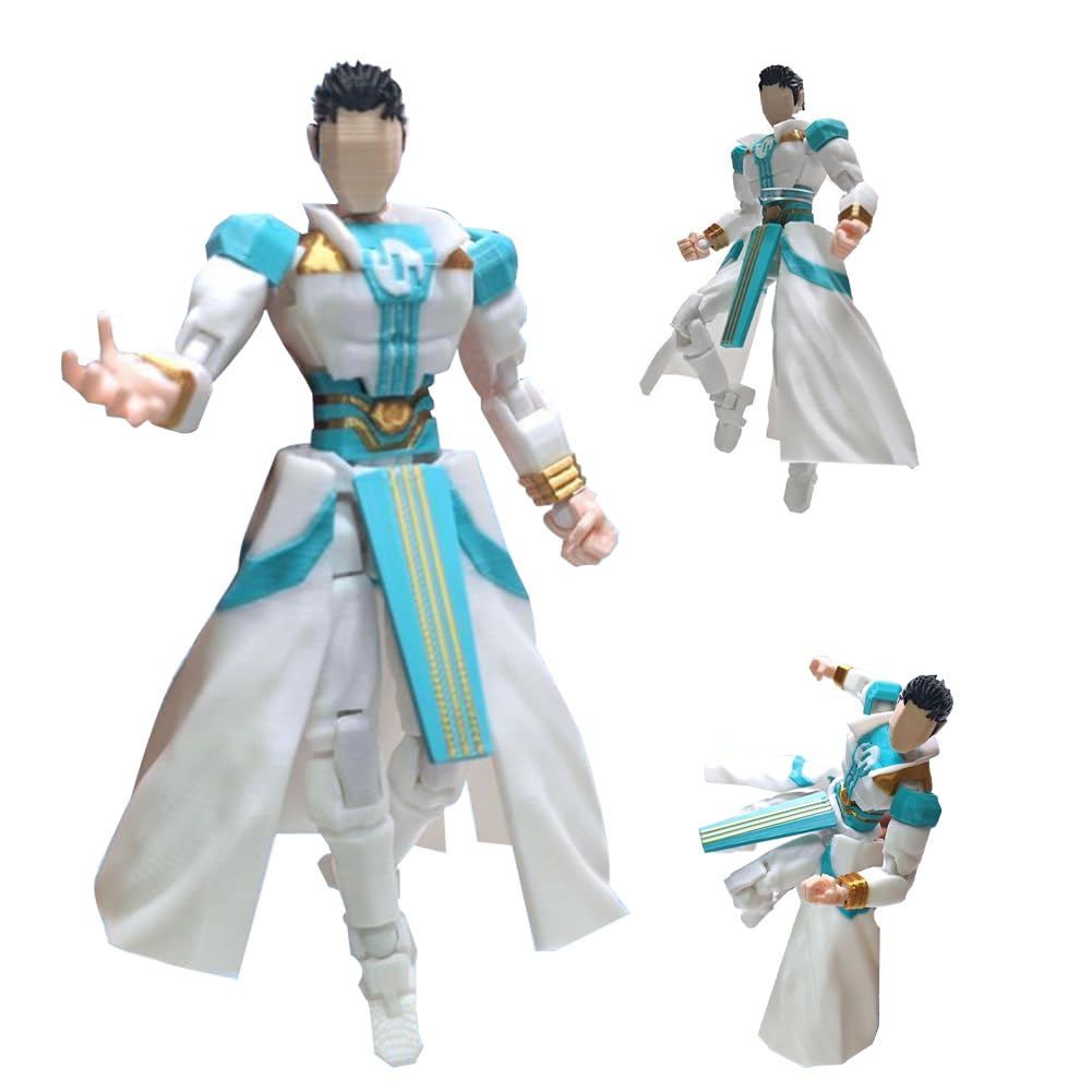 Jiumaocleu Mark Grayson Action Figure - Mark Grayson Figures Anime 3D Printed Multi-Jointed Collectible Figurine with Accessories Parts Removable Decorations 14,5CM — image 1