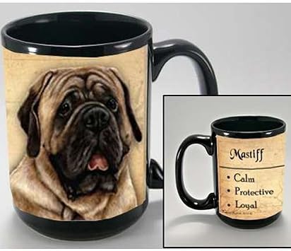 Pet Gifts USA MY FAITHFUL FRIEND MASTIFF COFFEE CUP MUG by TAMARA BURNETT