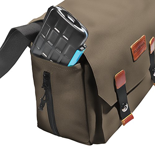 Mantona Kameratasche Milano grande (modische Universaltasche für Digital-Spiegelreflex-Kameras und Systemkameras plus… – Bild 6