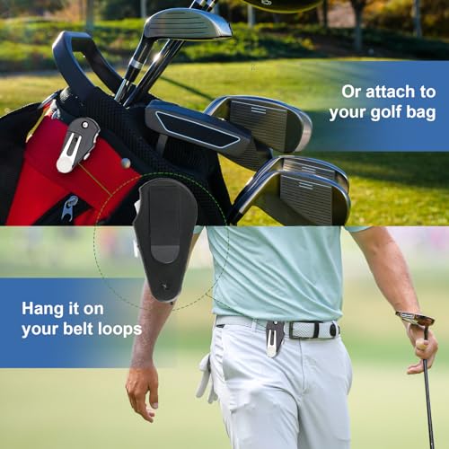 Lacinoeo Ferramenta de Divot de Golfe Dobrável e Metal - Premium 5 em 1 com Marcador de Bola de Golf