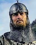 Generic Charlton Heston El Cid Stunning Portrait Helmet Armour Iconic PosterLife Retro Style Wall Art Poster 24x36 inches, Large, Black