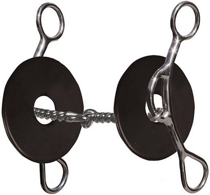 Professional's Choice Professional's Pozzi Twisted Snaffle Gag Bit N/A 5