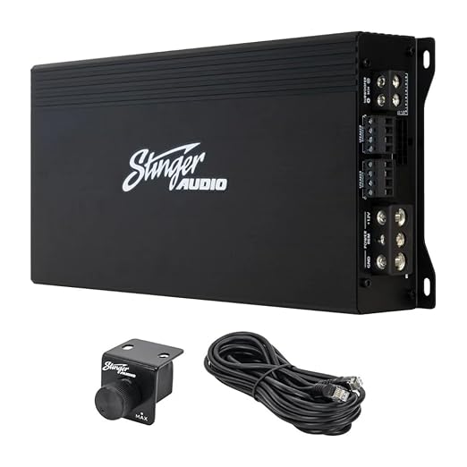 STINGER Audio MT-1000.5 5-channel car audio amplifier