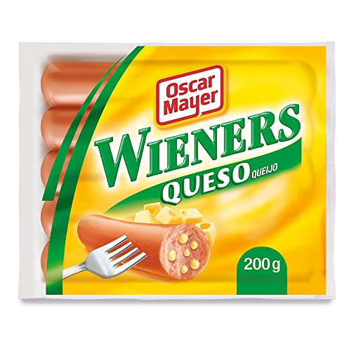 Oscar Mayer Salchichas Wienner Queso, 200g