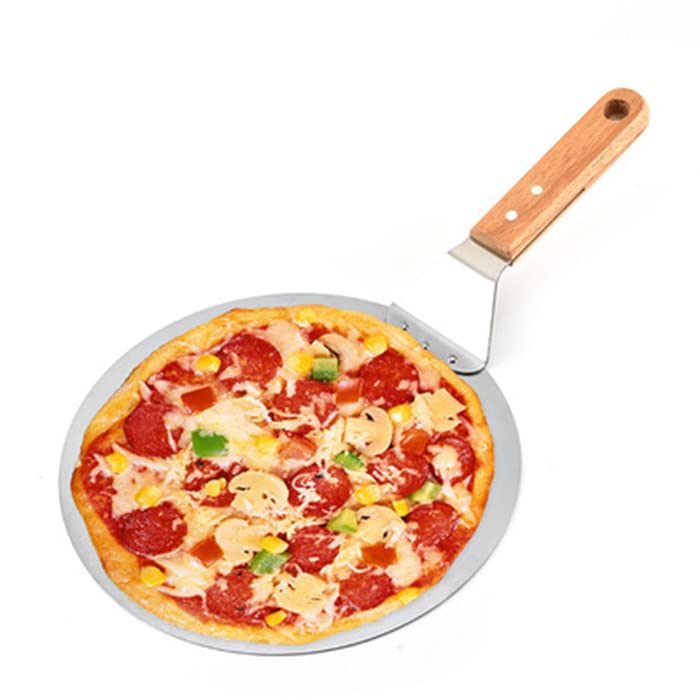 Pelle Pizza Pelle à Pizza En Aluminium For Four Carré, Palette à Pizza Rotative Perforée à