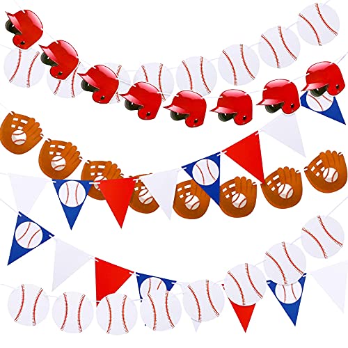 Fanions de baseball de fête pour créer une ambiance de stade lors d'un anniversaire