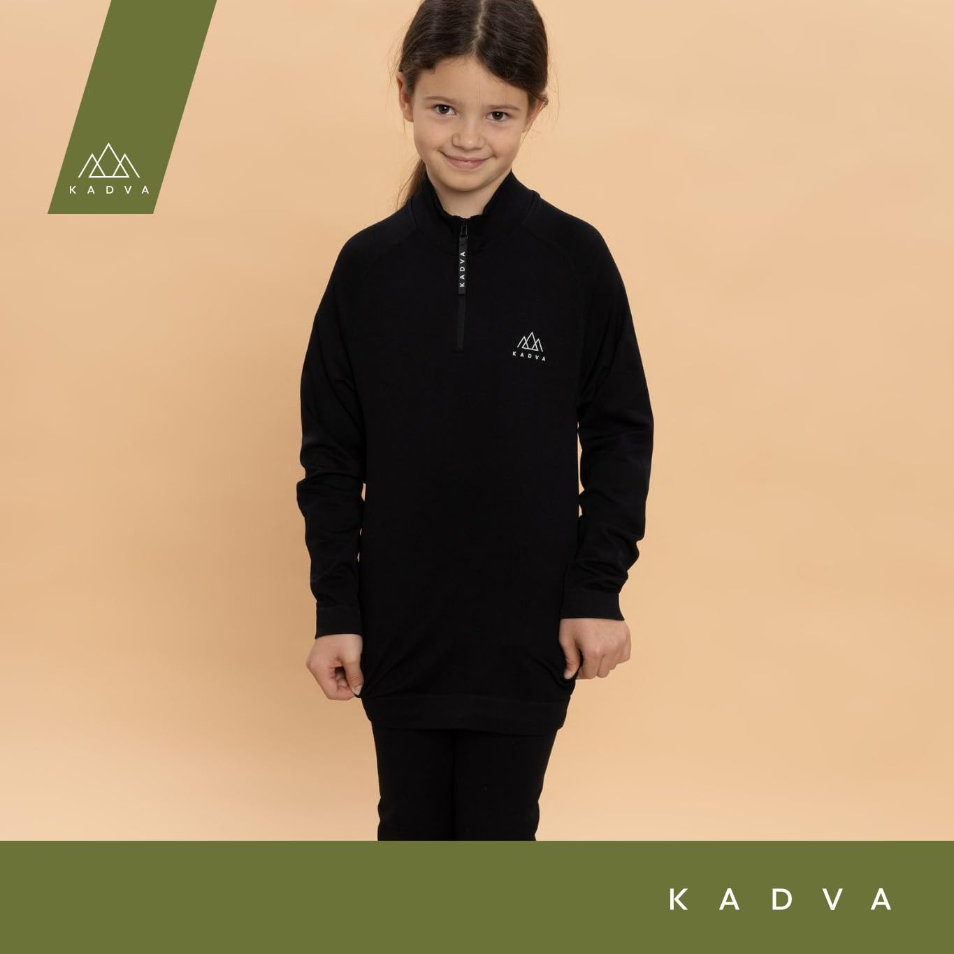 KADVA 152-164 Juego de Capas Base Unisex niños