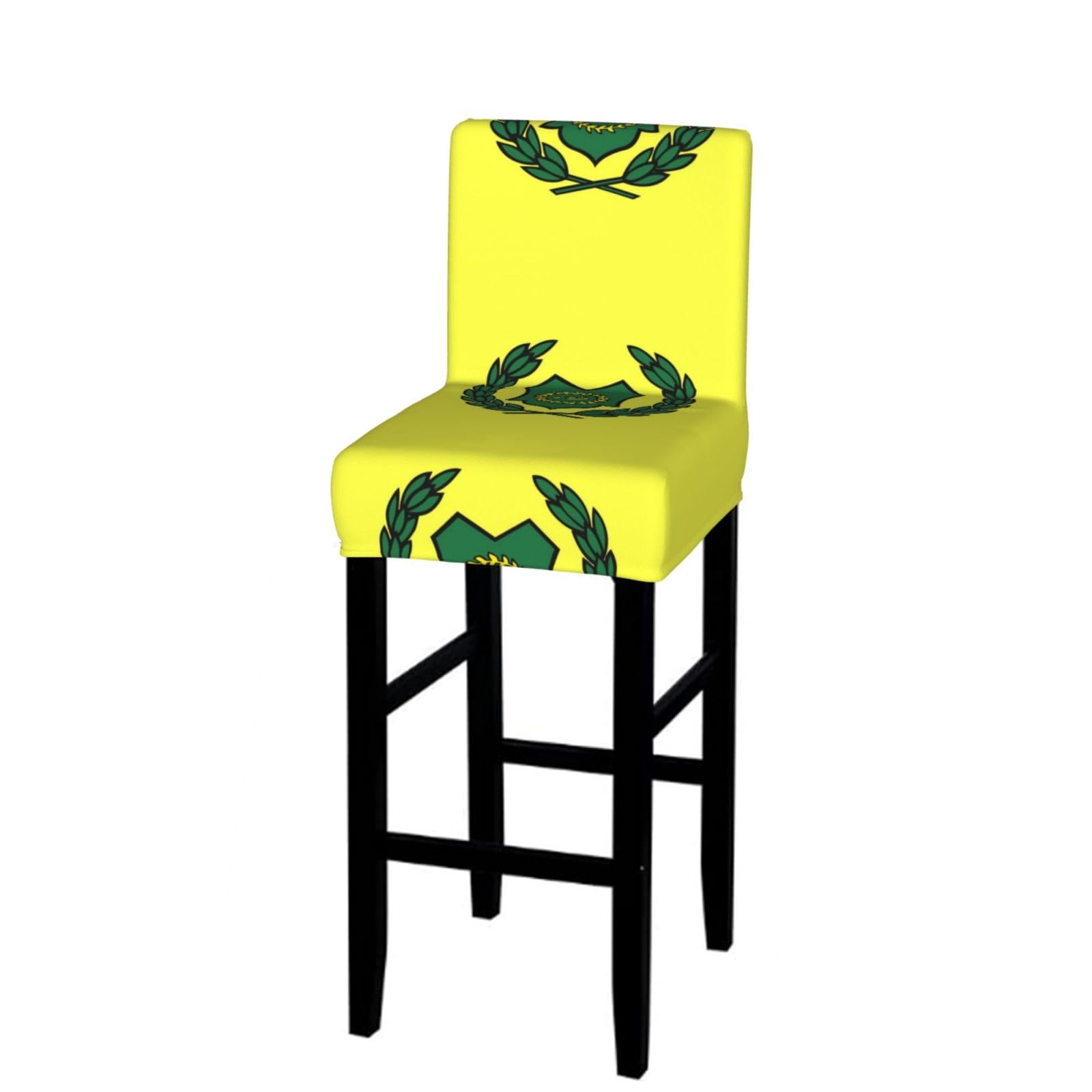 CNTDBU Flag of the Raja of Perlis Bar Stool Cover-Stretchy Chair Slipcover for Kitchen