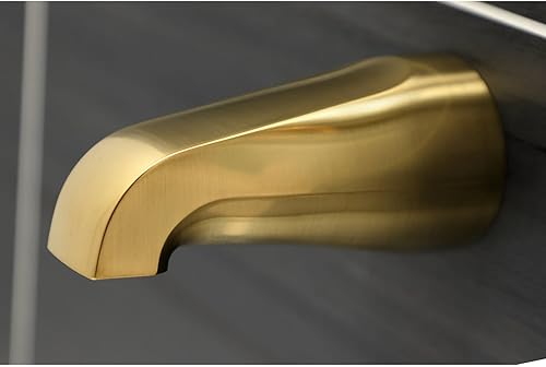 Miniatura 3 de Kingston Brass KB230AX - Grifo victoriano para bañera y ducha, negro mate, 72 x 8 x 7.38 pulgadas