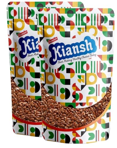 Image of Kiansh Seeds (Alsi /Flax Seeds, 500g)