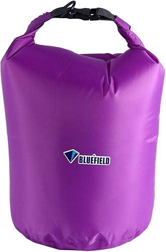 FILFEEL Bolsa de almacenamiento impermeable, 10204070L, bolsa portátil para senderismo, natación, campamento flotante (10L morado)