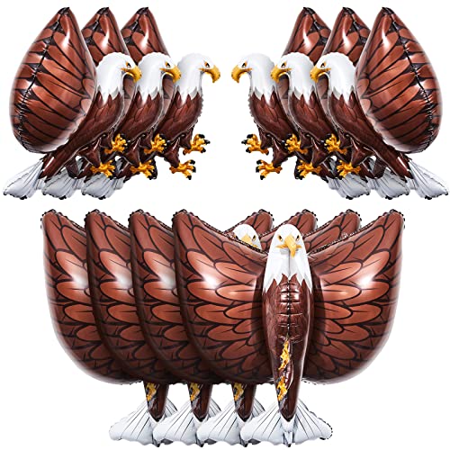 Lewtemi 10 Pcs Eagle 4th of July Balloons, 32 x