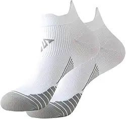 Meias esportivas unissex, secagem rápida, respirável, maratona, corrida, antiderrapante, meia