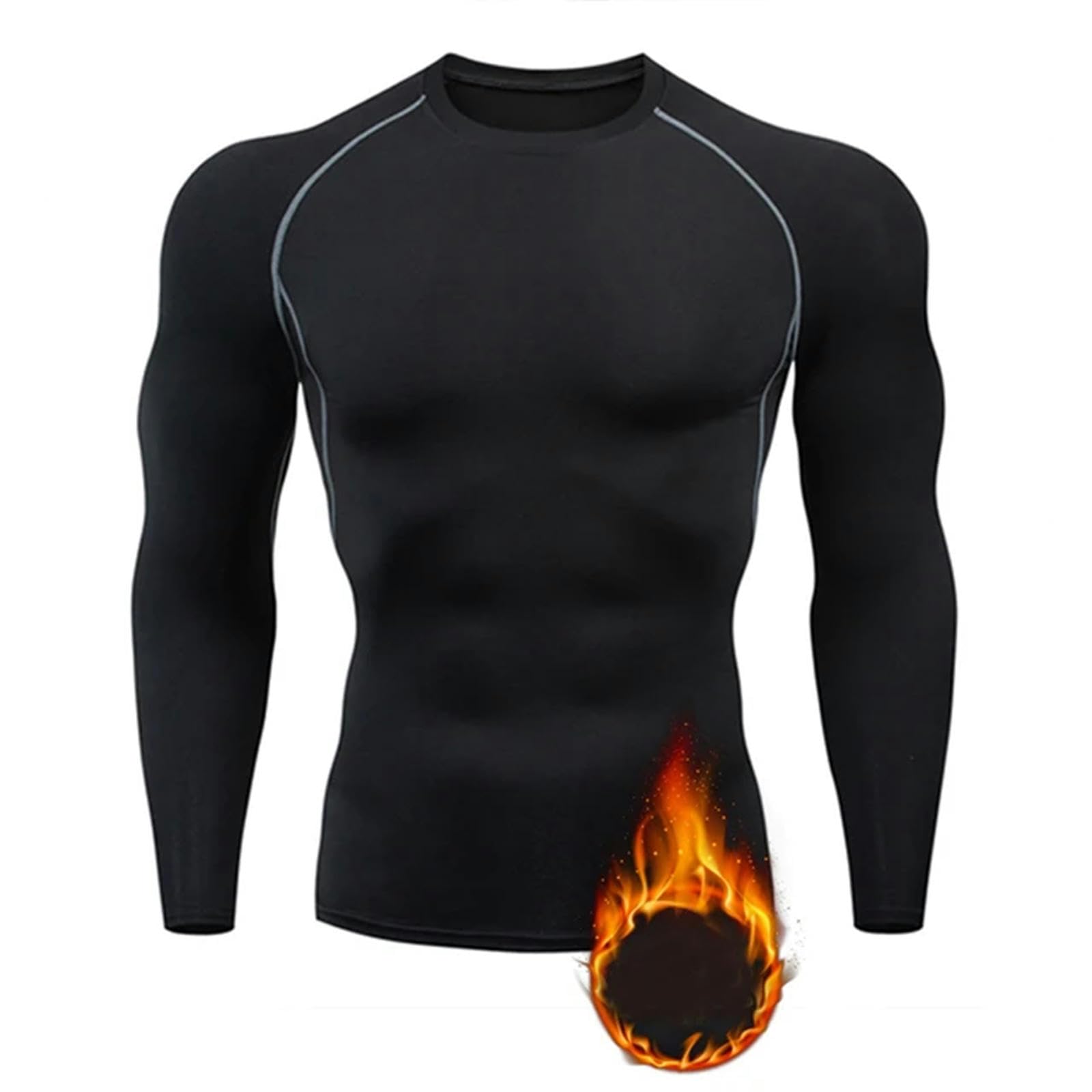 MdybF Abbigliamento Termico da Uomo Uomini Lunghi Johns Biancheria Intima Termica Inverno Pantaloni Caldi Lunghi