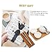 Imagen de ABOOFAN Té de Viaje Cerámica Portátil Kit de Tetera y Tazas para Camping Elegante Vajilla de Cerámica para Hacer Kung Fu para Picnic Familiar