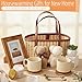 RimCereal New House Warming Home Basket Gifts- 15 Pieces Housewarming Presents for Couple Women Men Home Apartment First, Closing Gifts for House Buyers Ideas Supplies