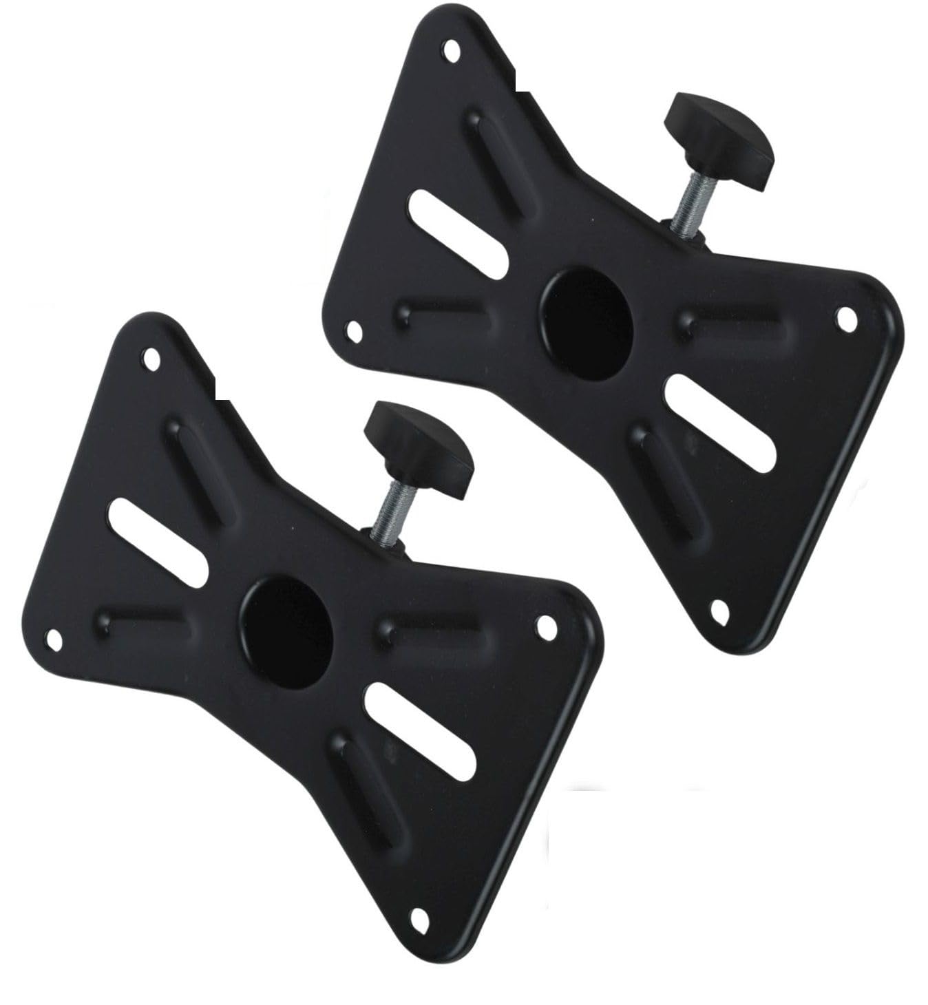 Adattatore Stativi Casse Acustiche Ferro Flangia Basetta Universale Treppiedi 2 Pezzi