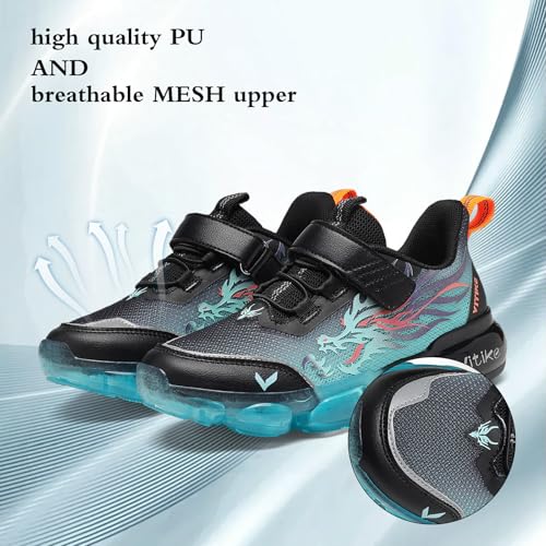 JMFCHI Kids Sneakers Boys Girls Tennis Running Shoes Outdoor Hiking Sneaker for Boys Athletic Breathable3