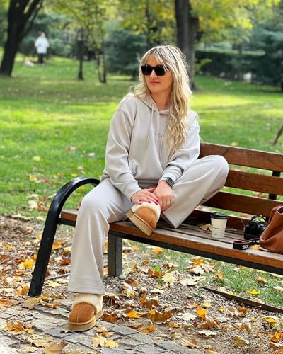 Stelle Genuine Suede Platform Slippers for Women Removable Backstrap Memory Foam Indoor Outdoor Water-Resistant3