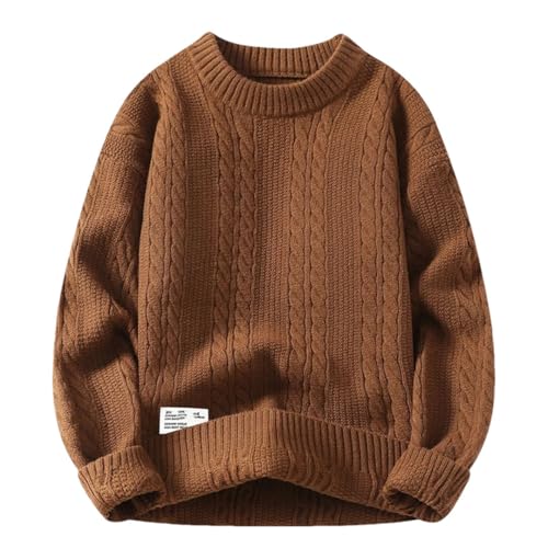 Mens Winter Sweater Soft Warm Knit Pullover Men Twist Sweaters Korean Harajuku Casual Jumper