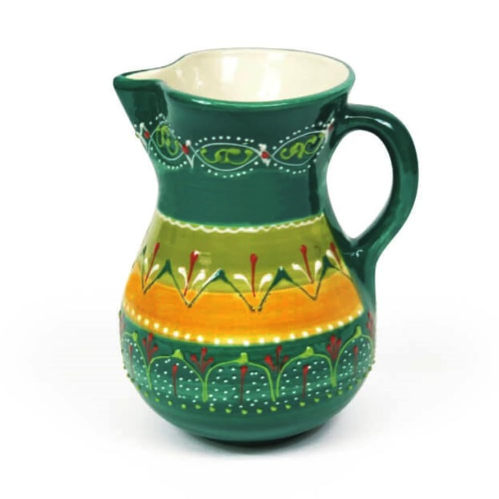 Verano Spanish Ceramics - Large Pourer Jug - 2L - Orange