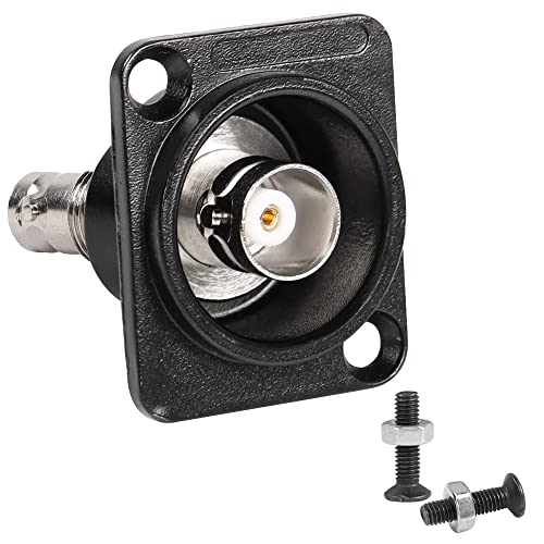 Conector BNC Panel Montaje Hembra a Hembra 75 Ohm miniatura 1