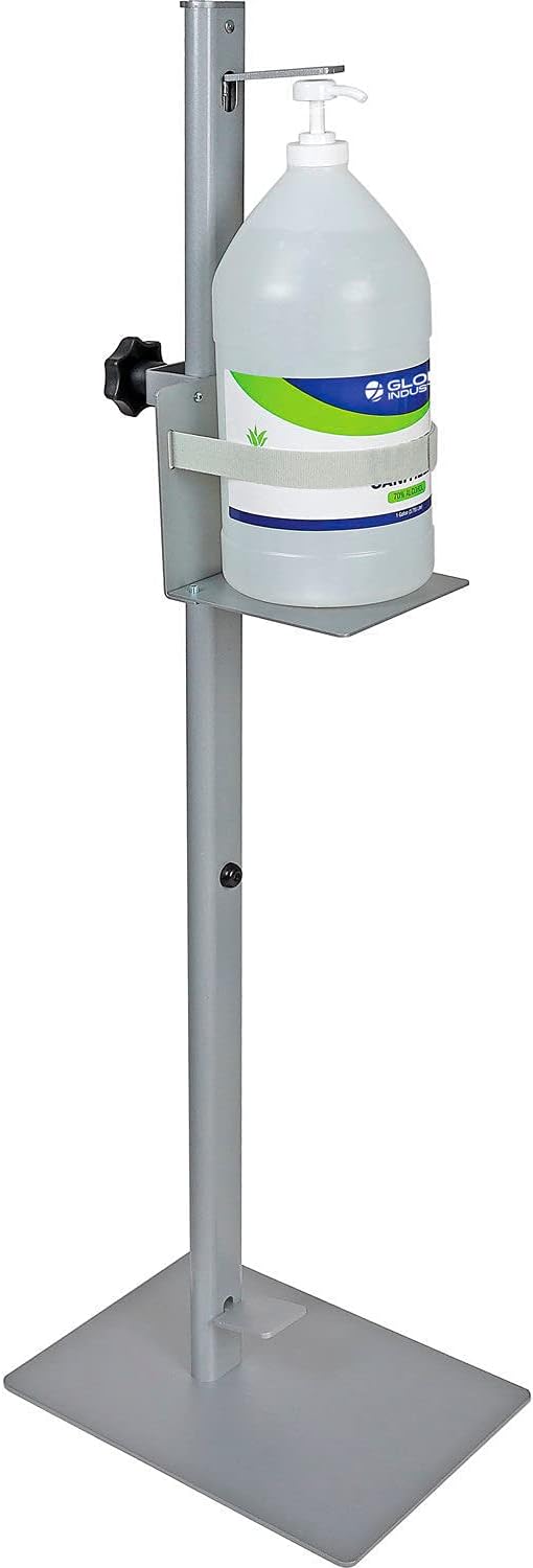 Global Industrial Foot Operated Hand Sanitizer Dispenser, For Use With Gallon Bottles W/Pump