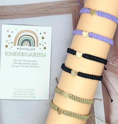 Image of Back To School Matching Bracelets Back to School Bracelet Adjustable Bracelets Jewelry