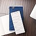 Lewis N. Clark AM/PM Folding Pill Organizer + Supplement Case for OTC Medicine, Navy