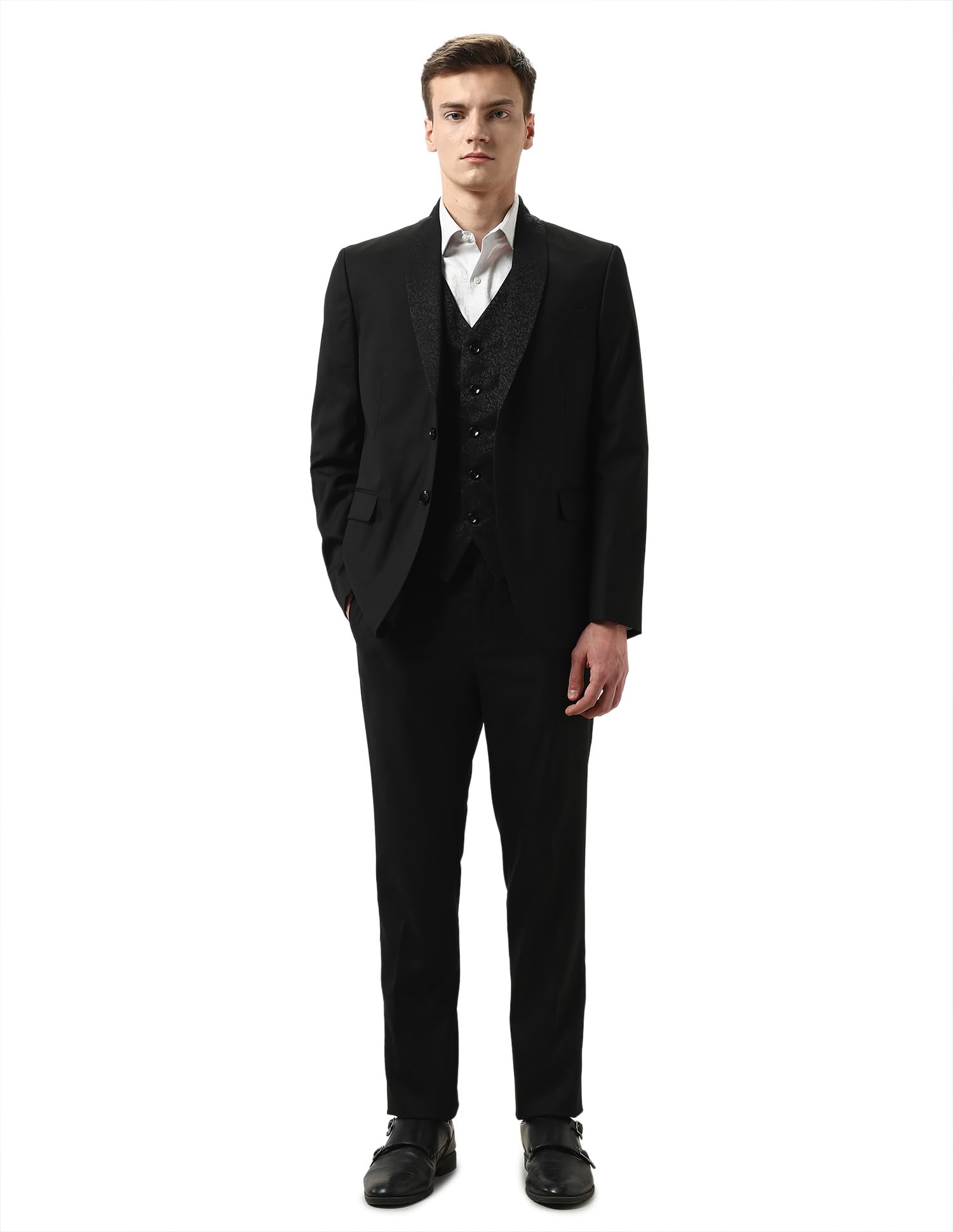 arrow Men Business Suit Pants Set-picture-43
