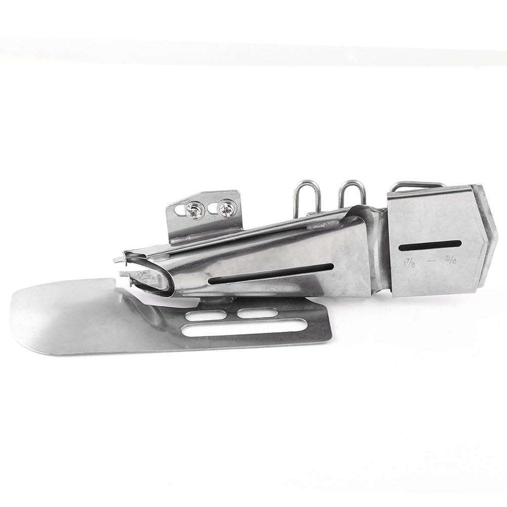 Sunicon1pcs Flat Folder Binding Attachment Tape for Industrial Sewing Machine (Exit 3/4(1-7/8-3/4))