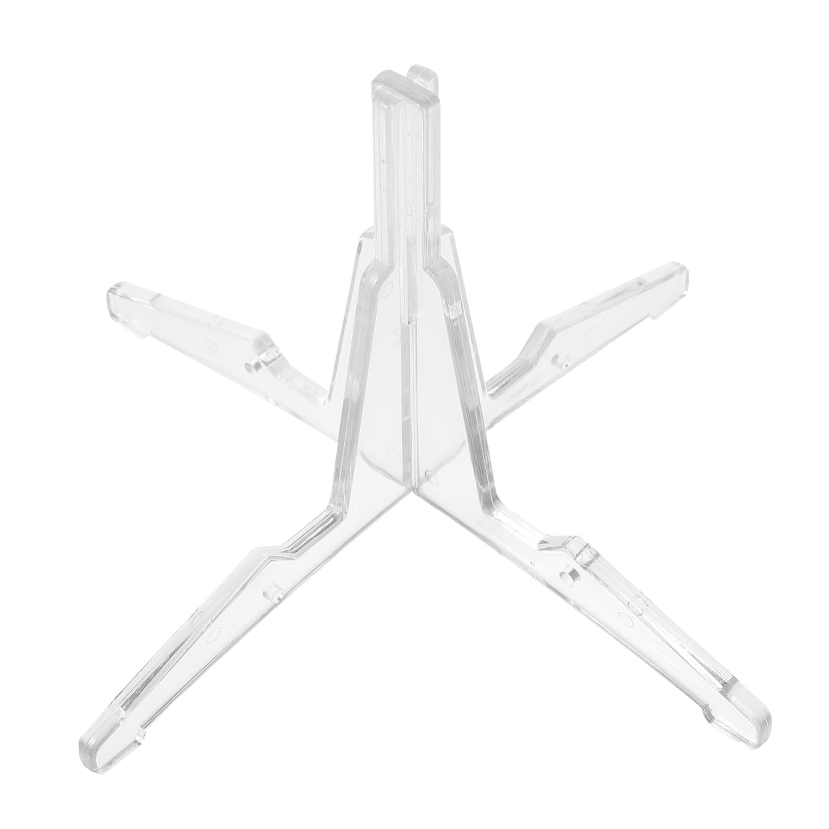 HANABASS 1Pc Portable Clarinet Holder Stand Detachable Flute Stand with Four Legged Design Space Saving Bracket for Wind Instrument Players Durable Material Easy Installation