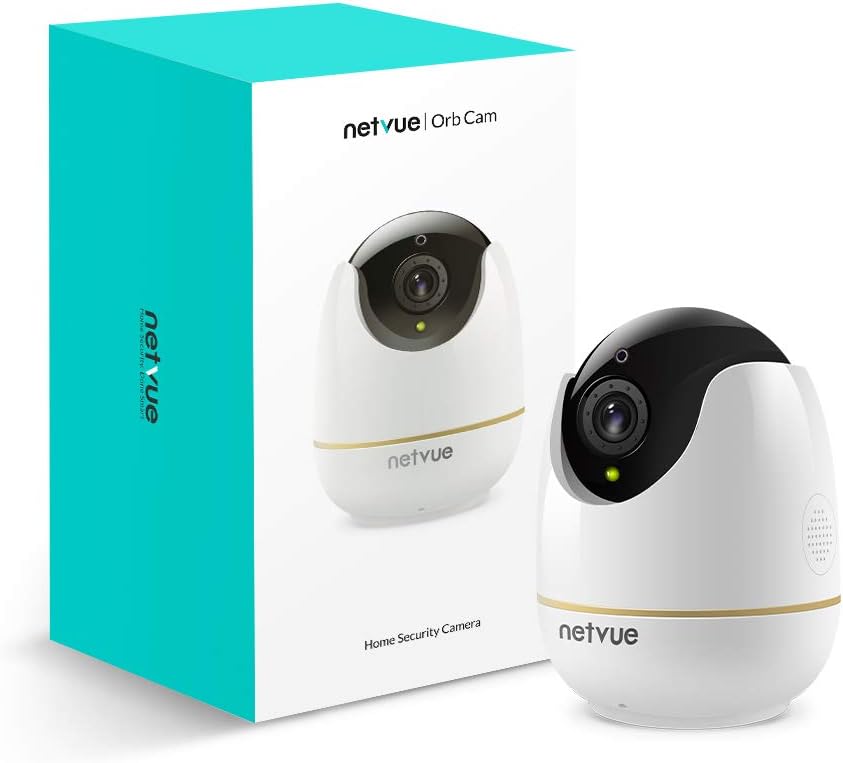 NETVUE 1080P Security WiFi Camera, Wireless Home Cam Compatible with Alexa Echo Show IP Camera Baby Monitor