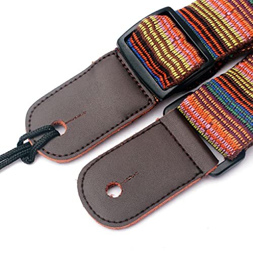 tieedhfu Sangle de guitare acoustique élégante ceinture d’épaule accessoires exquis pour ukulélé - Les Beatles, Paul McCartney, John Lennon, RIngo Starr, George Harrison tieedhfu Sangle de guitare acoustique élégante ceinture d'épaule accessoires exquis pour ukulélé – Image 8