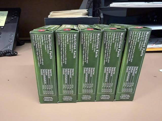 Underberg Natural Herb Bitters, 2-Ounce (Pack of 5)