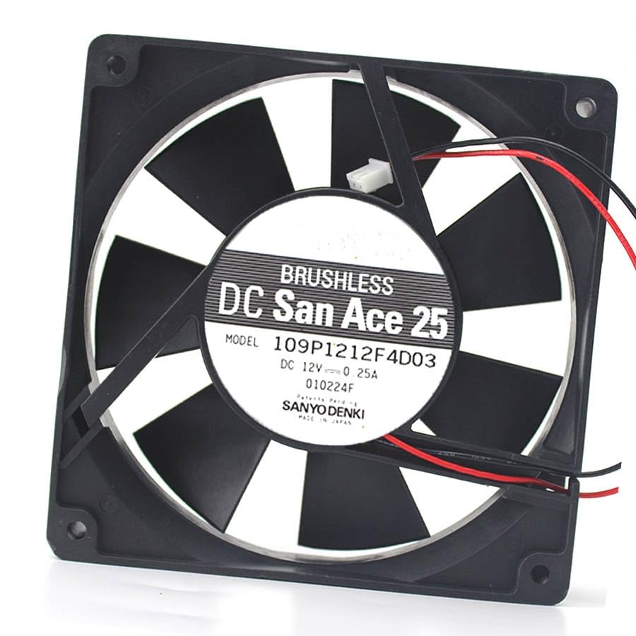 Ventilador 109P1212F4D03 para solucionar el sobrecalentamiento de torres de PC de 12cm 2
