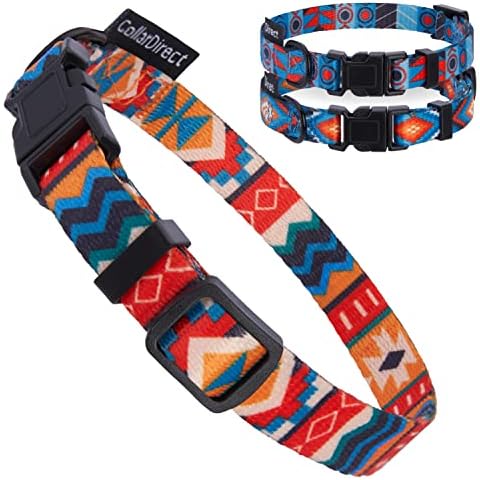 CollarDirect Adjustable Dog Collar with Quick Release Cover