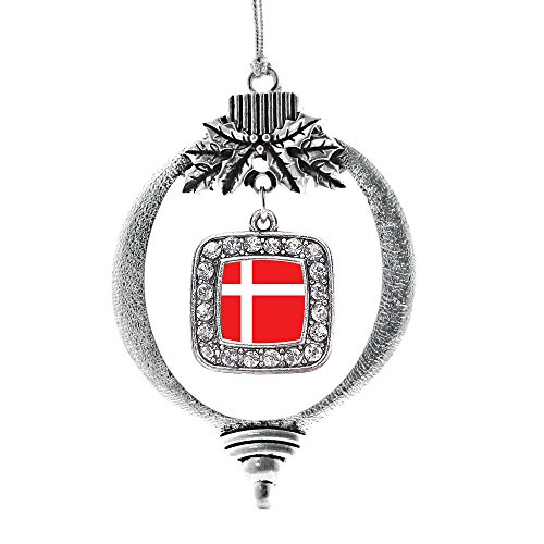 Inspired Silver Denmark Flag
