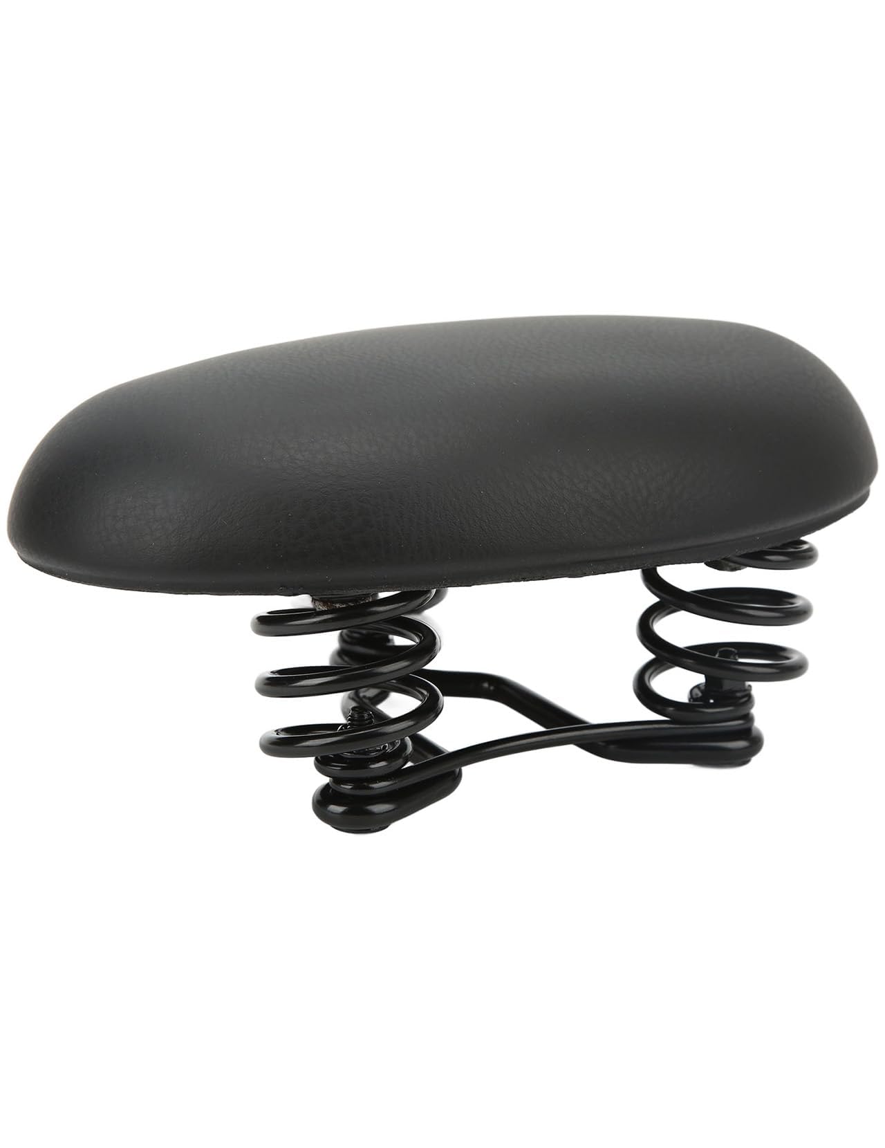 Noseless Bike Saddle for Men Women, Wide Shock Absorbing Bicycle Seat with Comfort Foam, Universal Fit for Mountain, Folding, Road, Exercise and