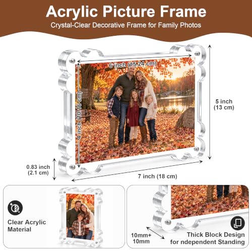4x6 Acrylic Picture Frame 3 Pack - image 3