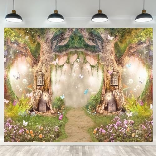 Fondo fotográfico bosque encantado 5x3ft miniatura 2