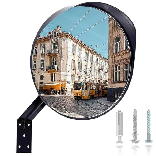 Miroir d'angle convexe 61 cm grand angle pour éliminer les angles morts