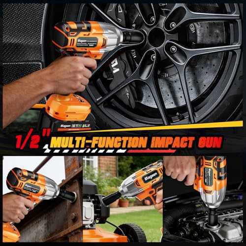 MAGSEN Cordless High Torque Impact Wrench