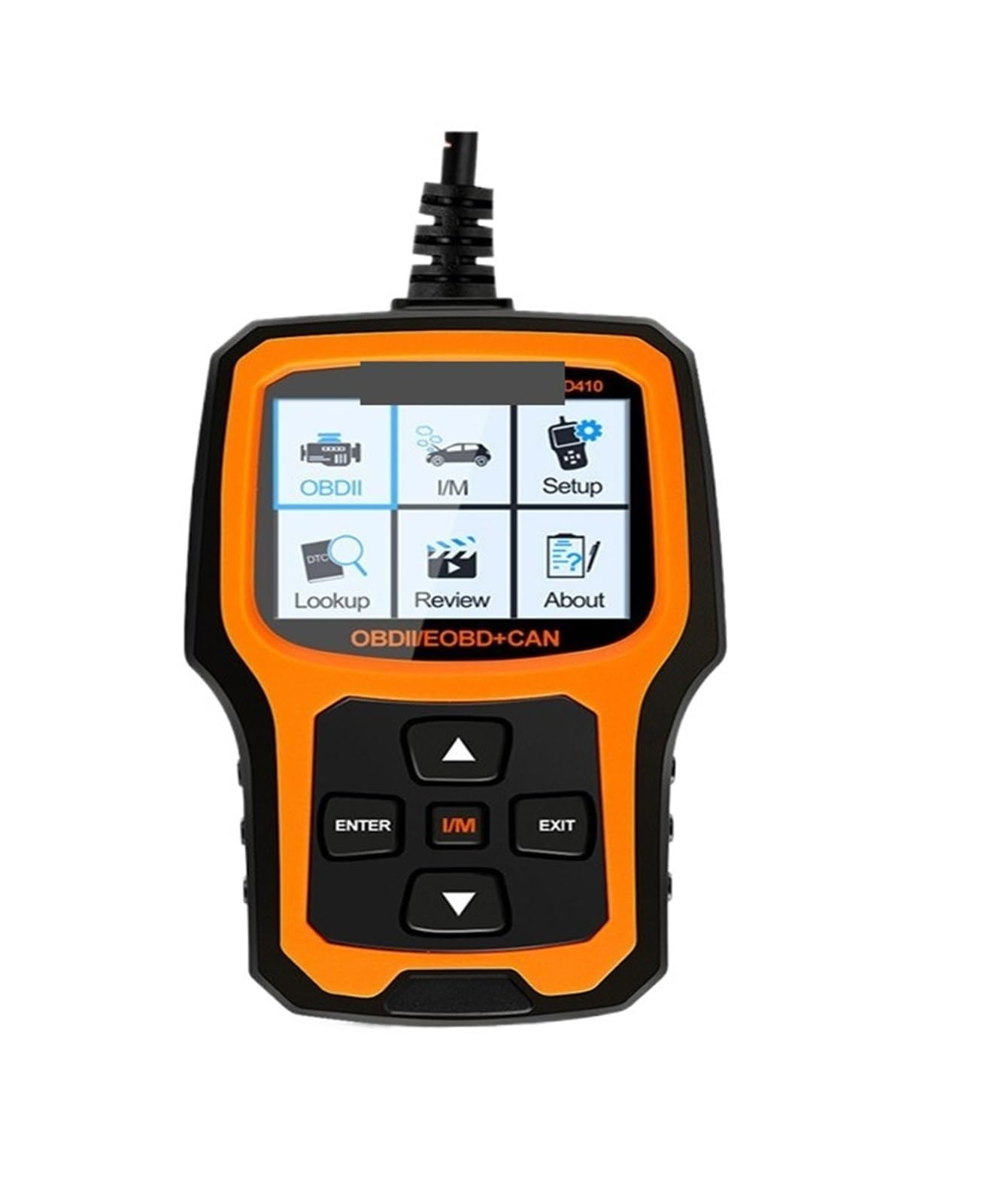 AD410 OBD2 Diagnostyka samochodowa Auto Scanner Narzędzie diagnostyczne Odczyt Wyczyść Usterkę Skaner samochodowy,Przyjazny dla użytkownika