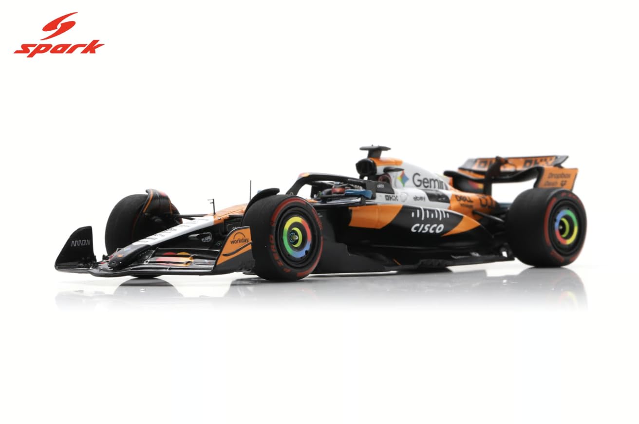 Spark McLaren F1 Oscar Piastri 2025 USA GP modellino in scala 1:43